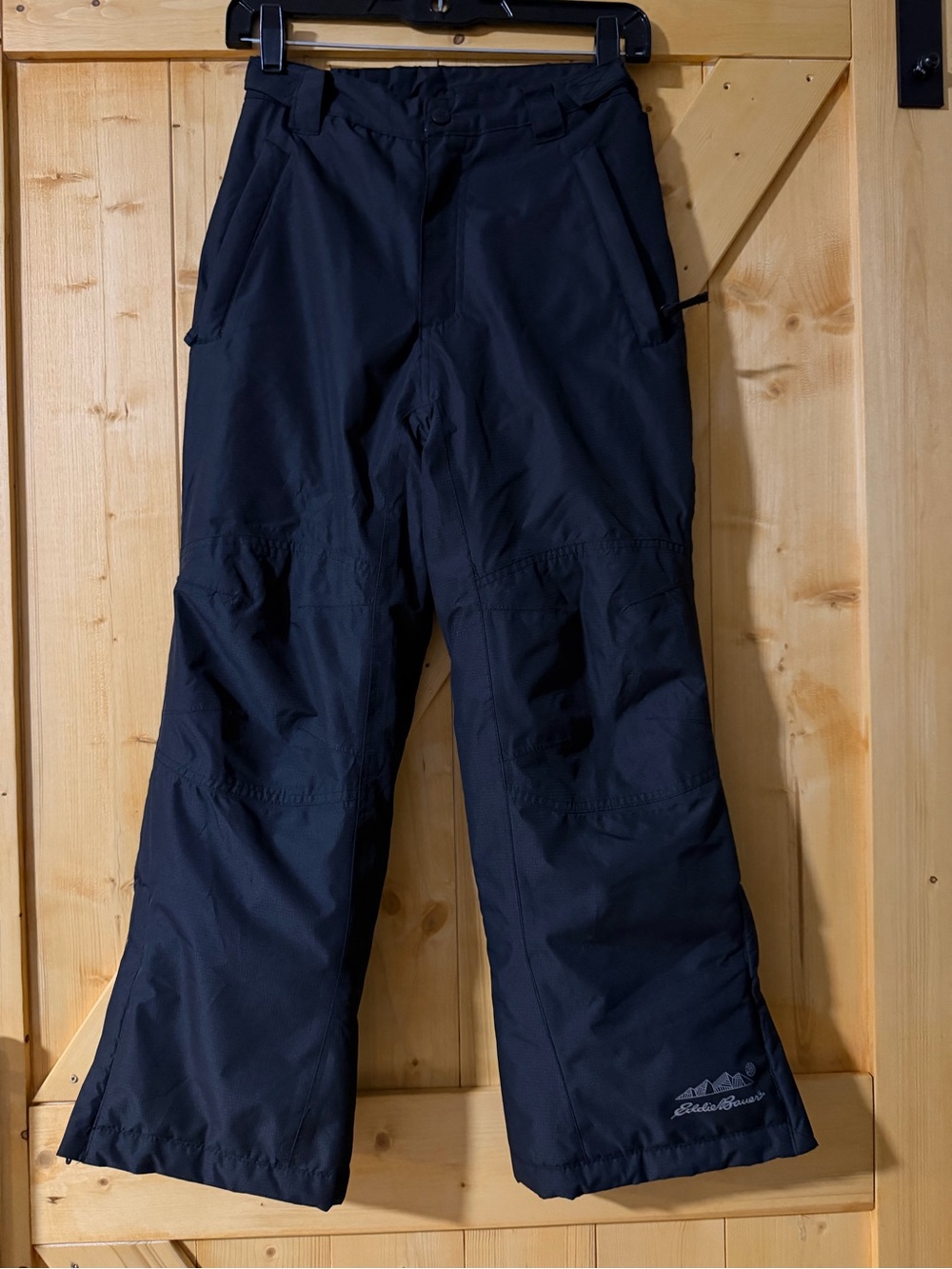 Eddie Bauer Kids Powder Search Waterproof Snow Pants Black Size M (10/12)unisex
